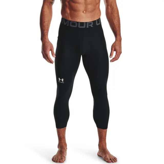 Under Armour Men's HeatGear Armour 3/4 Legging Μαύρο 1361588-001 (Under Armour)