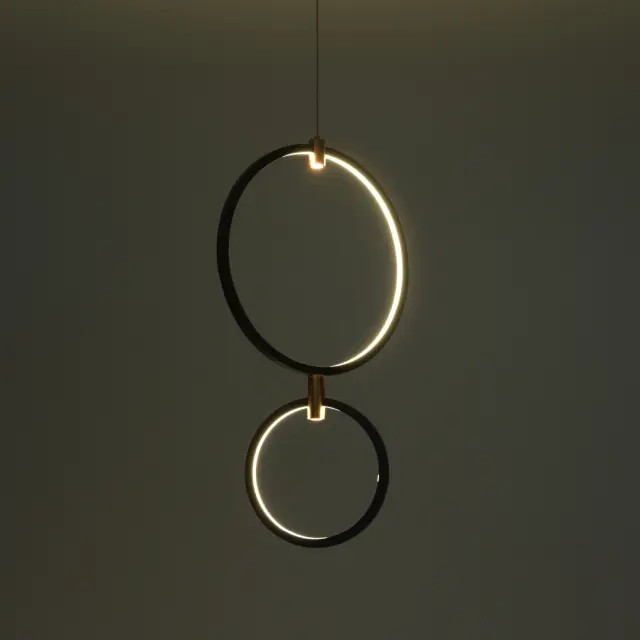 ΚΡΕΜΑΣΤΟ ΦΩΤΙΣΤΙΚΟ LED ACA KY011ECBK TWIN ΑΜΜΩΔΕΣ ΜΑΥΡΟ ΑΛΟΥΜΙΝΙΟ + ΣΙΛΙΚΟΝΗ 30W 2800K-3200K-4000K 1200LM IP20 250+400MM / KY011ECBK 3
