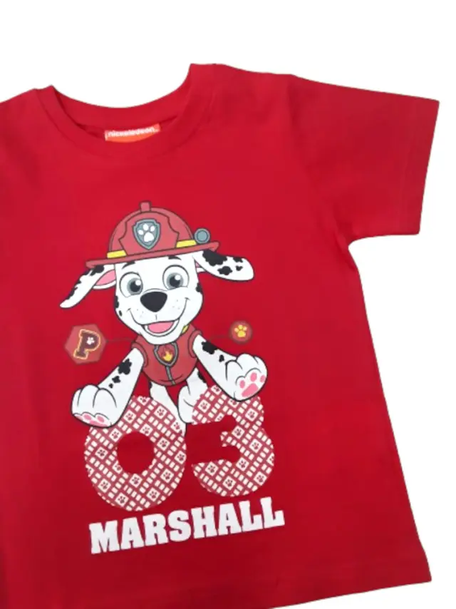 Μπλουζάκι T-shirt Καλοκαιρινό Paw Patrol Yellow Rubble 80102450005 - 6-7 Y (122cm) 3