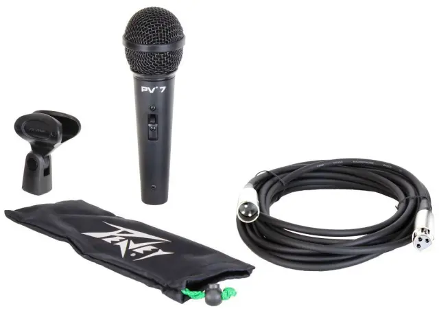 PEAVEY PV 7 ΔΥΝΑΜΙΚΟ ΜΙΚΡΟΦΩΝΟ ΜΕ ΚΑΛΩΔΙΟ XLR 2