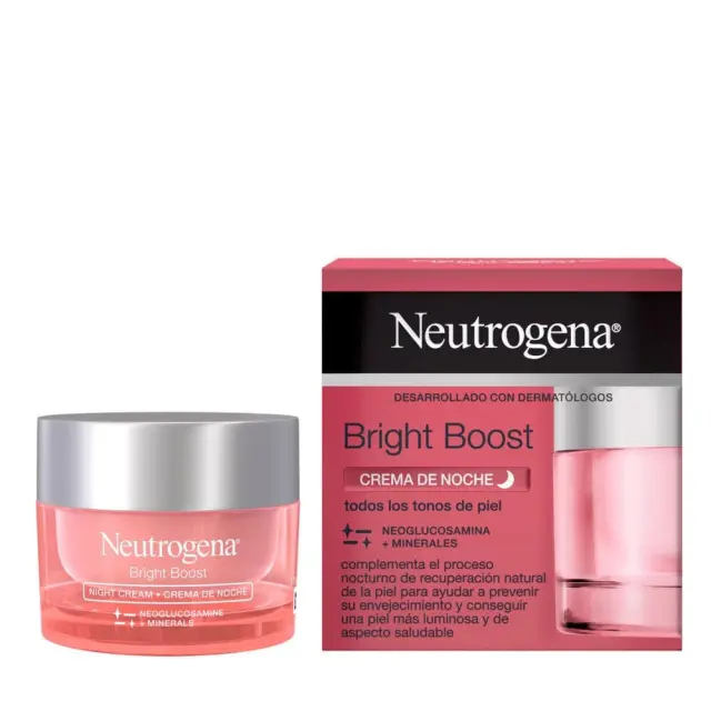 Neutrogena Bright Boost Κρέμα Προσώπου Νυκτός για Ενυδάτωση 50ml