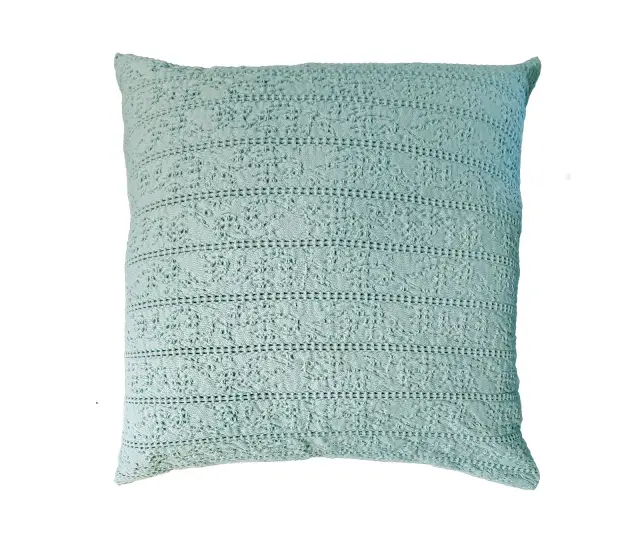 Nef-Nef Homeware Διακοσμητική Μαξιλαροθήκη Starige 50x50 Aqua