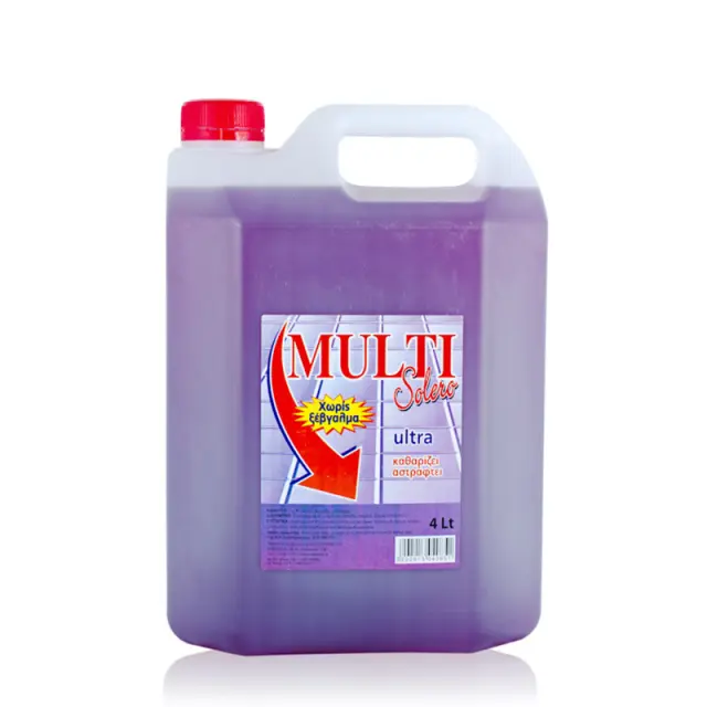 Υγρό Γενικού Καθαρισμού Solero Multi Λεβάντα 4lt 2