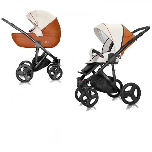 MILU KIDS ΣΥΣΤΗΜΑ ΜΕΤΑΦΟΡΑΣ STARLET EKO 2 IN 1 MOKA