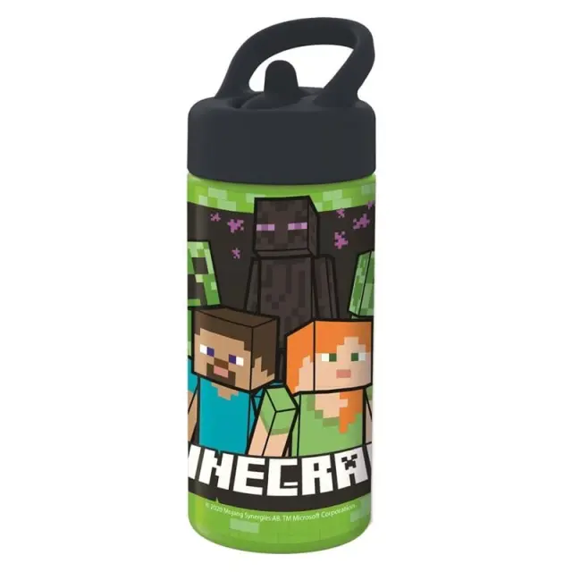 Euromi- Minecraft sipper water bottle 410ml 0888087-40401