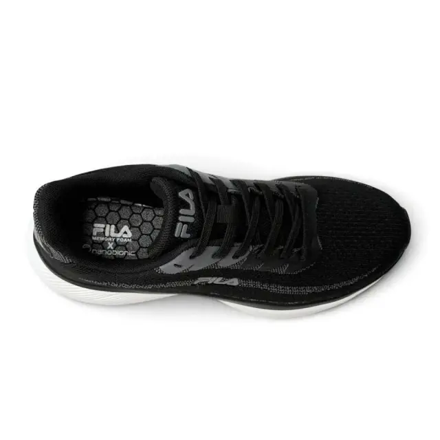 Fila Men's Palau 6 Nanobionic Μαύρο - Άσπρο 1TZ63003-001 (Fila) 3