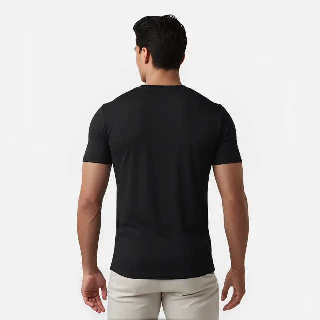 T-shirt Noshame® Μαύρο με τύπωμα Italia - 112563 - XXL 2