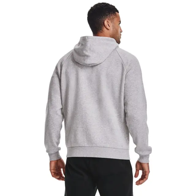 Under Armour Rival Fleece Hoodie (1357111-011) - Γκρί 2