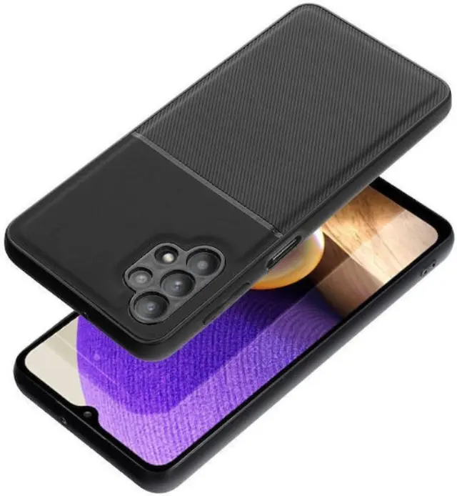 Θήκη Forcell Noble Σιλικόνης Μαύρη (Galaxy A32 5G) 2