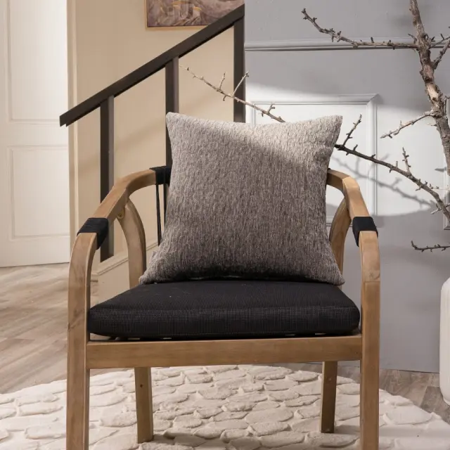 Μαξιλαροθήκη Valley 11 Coral Grey TEORAN 65x65cm δαπέδου με γέμιση