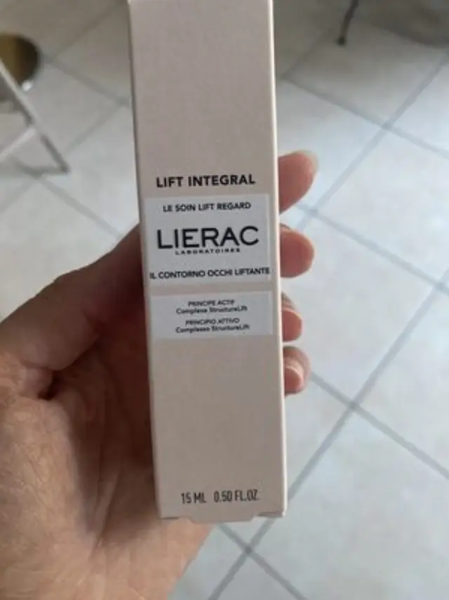 Lierac | Lift Integral Αντιγηραντική & Συσφικτική Κρέμα Ματιών με Υαλουρονικό Οξύ | για Ευαίσθητες Επιδερμίδες | 15ml