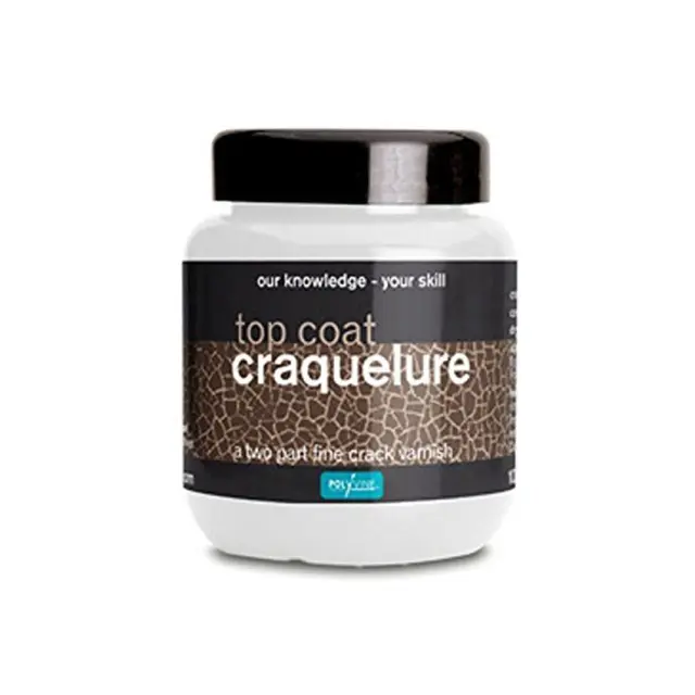 Τελικό Συστήματος Διαφανούς Κρακελέ Polyvine Craquelure Basecoat 100ml