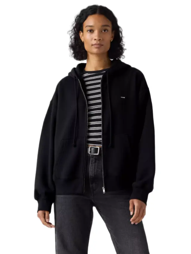 Levi's Everyday Full-Zip Hoodie γυναικεία ζακέτα φούτερ με κουκούλα 0082L0000-1