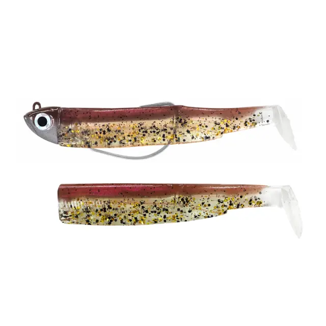 Σιλικονούχο Fiiish Black Minnow Νο2 Combo BM1304 Combo Shore - 5gr Wine Glitter