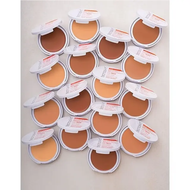 TECNOSKIN Sun Protect Mattifying Make-Up Compact SPF50 Αντηλιακό Make-Up με Ματ Αποτέλεσμα-FAIR 10g 3