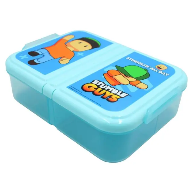 Δοχείο φαγητού με χωρίσματα Fisher-Price Stumble Guys 900ml 2