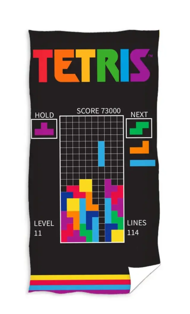 TETRIS Πετσέτα Θαλάσσης 100% - Cotton 70x140cm (219740)