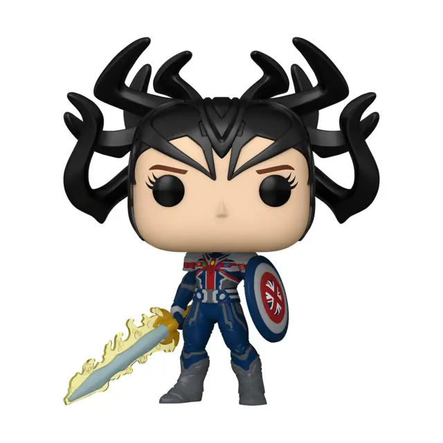 Funko POP! Φιγούρα Βινυλίου Marvel: What If...? - Infinity Captain Carter #1464 Bobble-Head Vinyl Figure