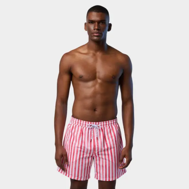 Μαγιό North Sails 673751000_ROC039 Κόκκινο - 3XL