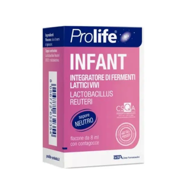 Prolife Infant Συμπλήρωμα Διατροφής Προβιοτικά για Βρέφη 0-36 μηνών, 8ml