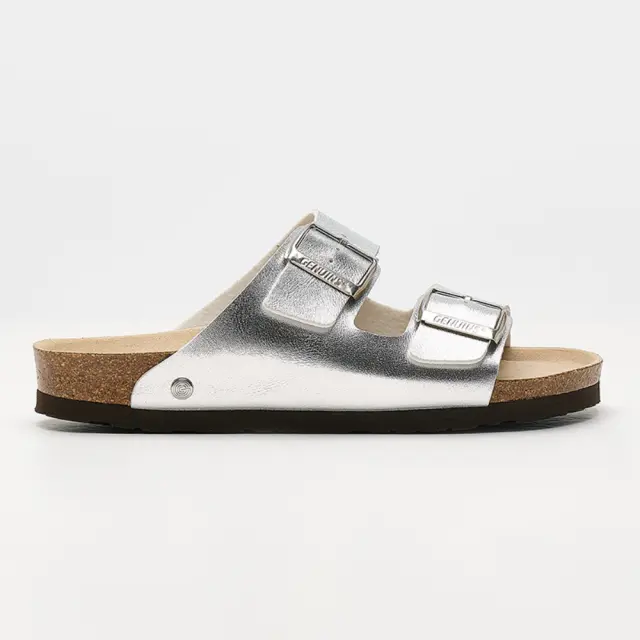 Genuins Πέδιλα Γυναικείο PETA vegan Ασημί GEN/HAWAII VEGAN G105993 SILVER
