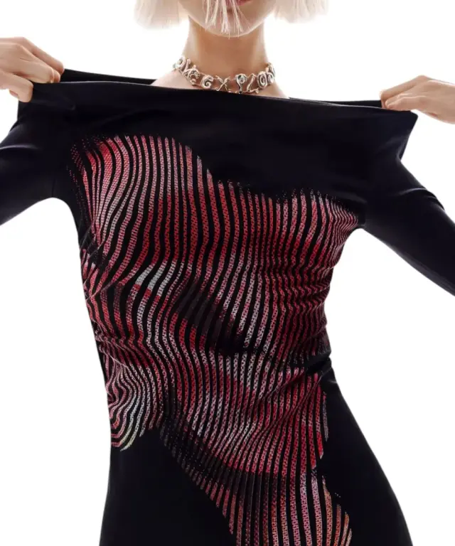 Desigual - Γυναικείο Φόρεμα Camy 26SWVW10-2000 Μαύρο 2