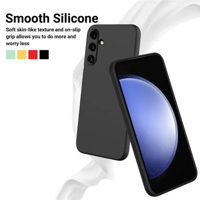 Θήκη Σιλικόνης με Λουράκι Καρπού για Samsung Galaxy M35 5G- Black OEM 2