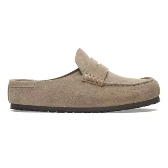 Birkenstock Σαμπώ Ανδρικό δέρμα suede Μπεζ BIR/NAPLES 1029675 TAUPE