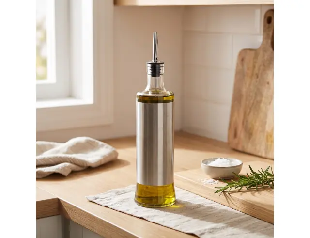 Μπουκάλι για λάδι 5five με χωρητικότητα 500ml και διαστάσεις 7.3x30cm 181822