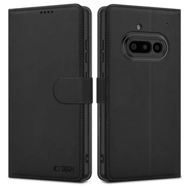 TECH-PROTECT WALLET NOTHING PHONE 3A MATTE BLACK