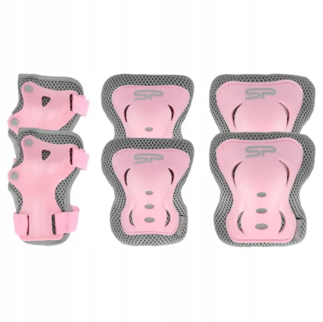 Σετ Προστατευτικών για Rollers Puder Spokey Pink 5905339409249 - 25-50kg