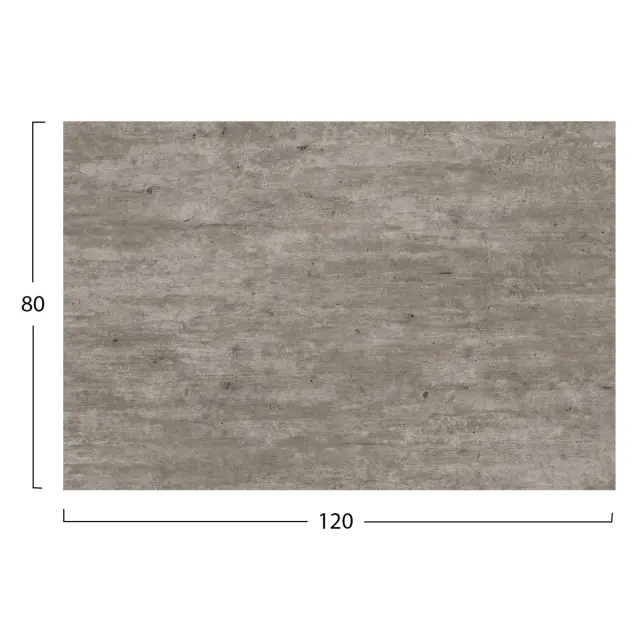 ΕΠΙΦΑΝΕΙΑ ΤΡΑΠΕΖΙΟΥ HPL ΟΡΘΟΓΩΝΙΑ FB95840.37 CONCRETE 120x80εκ. 2