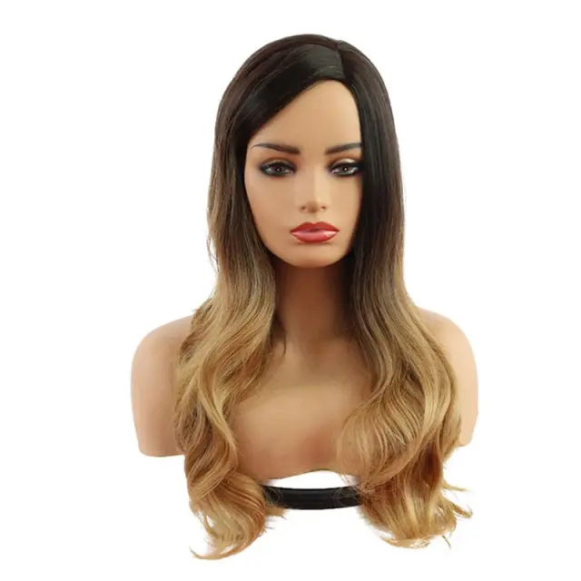 Cosplay Περούκα - Μακριά Σπαστά - Balayage Brown Ombre 65cm