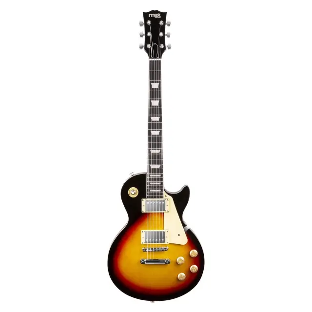 MAX GIGKIT ΠΑΚΕΤΟ ΗΛΕΚΤΡΙΚΗΣ ΚΙΘΑΡΑΣ LP STYLE SUNBURST 2