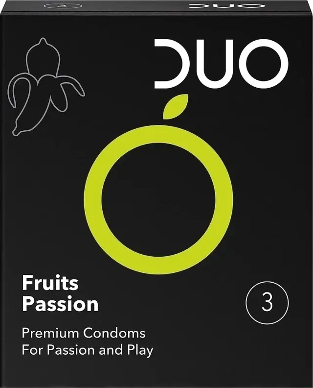 Duo Flavoured Προφυλακτικά Με Γεύσεις 3τμχ