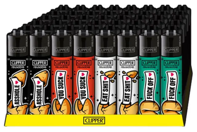 Clipper Αναπτήρας Μεγάλος - Fortune Cookies (Ειδική Εκδοση 18+) 2