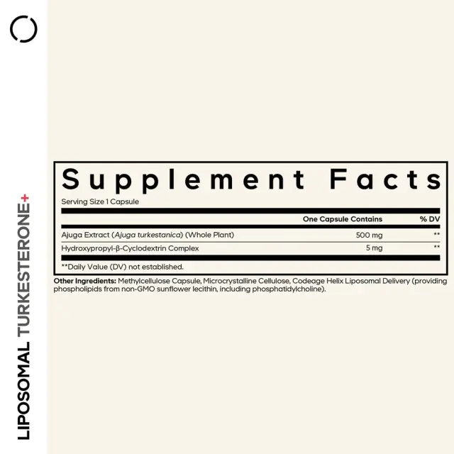 Codeage Liposomal Turkesteron 2