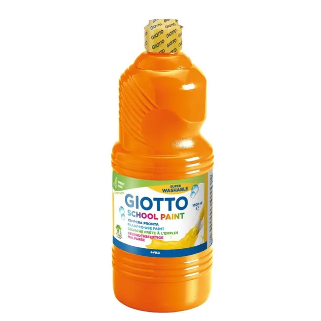 Giotto Σχολική Τέμπερα 1000ml Πορτοκαλί/ 53550500 (Giotto)