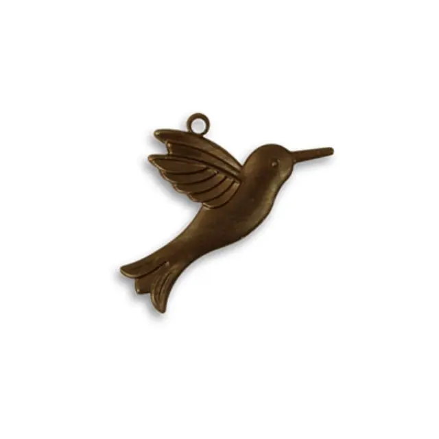 Μεταλλικό Διακοσμητικό Vintaj - Hummingbird 28x16mm - 1τεμ