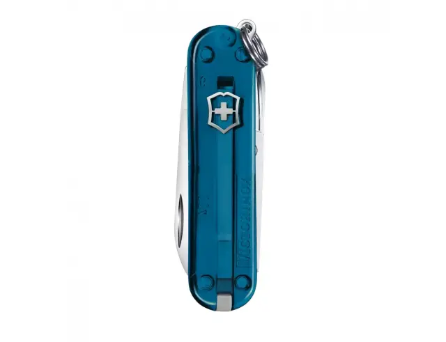 Ελβετικός Σουγιάς Victorinox Classic SD Transparent με 7 λειτουργίες και μήκος 5.8cm - Sky High0.6223.T61G 2