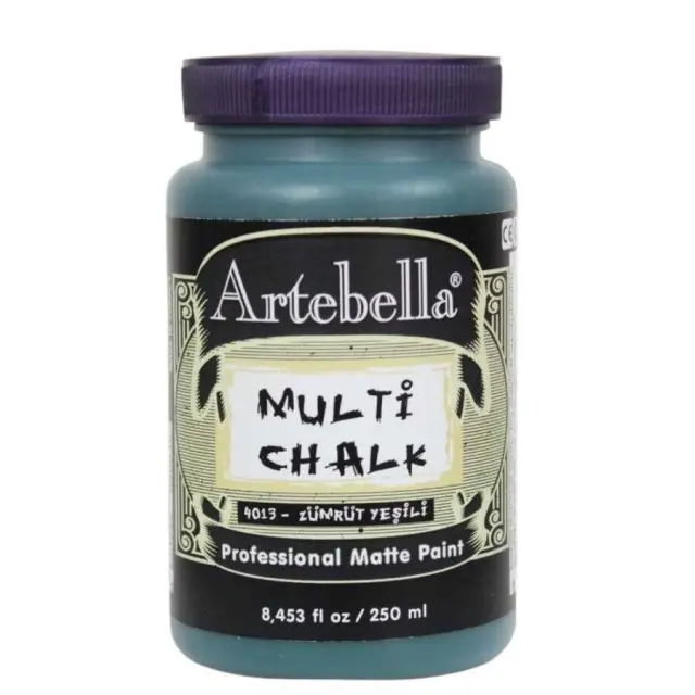 Artebella Χρώμα Κιμωλίας Multi Chalk - 4013 Emerald Green - 250ml