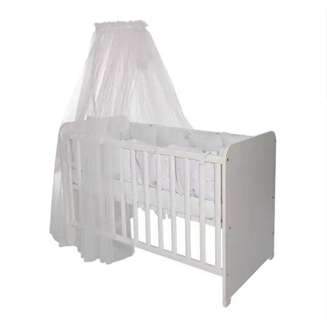 Lorelli Κουνουπιέρα Κούνιας "Pom Pom" 480/160 εκ. White Λευκό