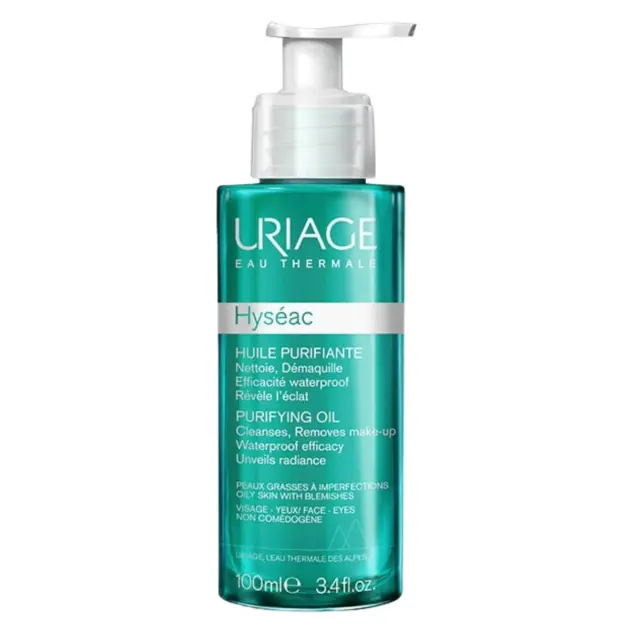 Uriage Hyseac Purifying Oil Ντεμακιγιάζ για Λιπαρό Δέρμα 100ml