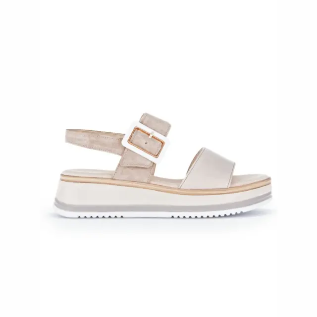 Gabor Πέδιλα Γυναικείο δέρμα/δέρμα Nubuck Μπεζ GAB/62744 33-PUDER