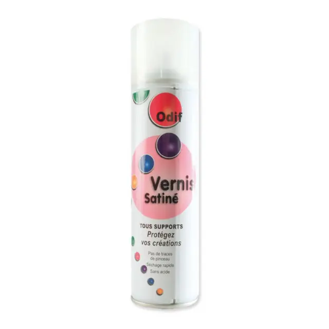 Σπρέι Βερνίκι Satine 250ml ODIF