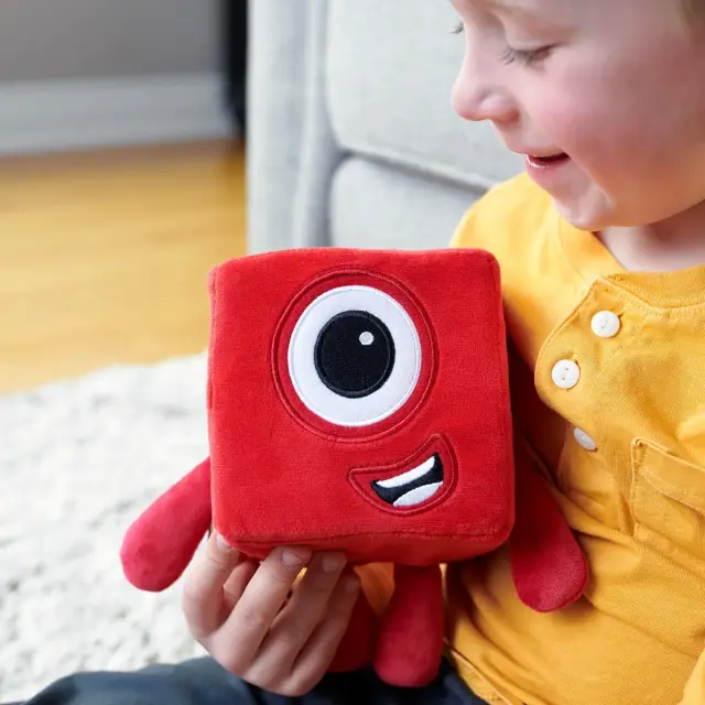 Learning Resources Numberblock One (Λούτρινο Αριθμοκυβάκι) για 1,5+ ετών HM94553-UK 3