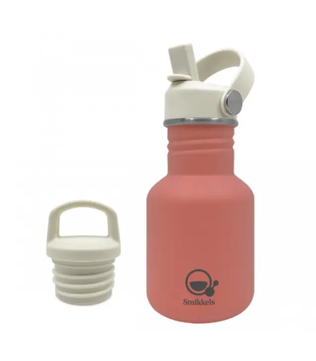 Μεταλλικό Παγούρι 350ml Ροζ Smikkels