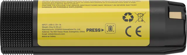 Επαναφορτιζόμενη Μπαταρία NiteCore WLB40 4000mAh (9060110894) 3