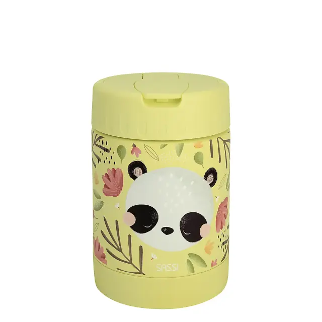 Sassi Ανοξείδωτος Θερμός Φαγητού 350ml Gnummy The Panda
