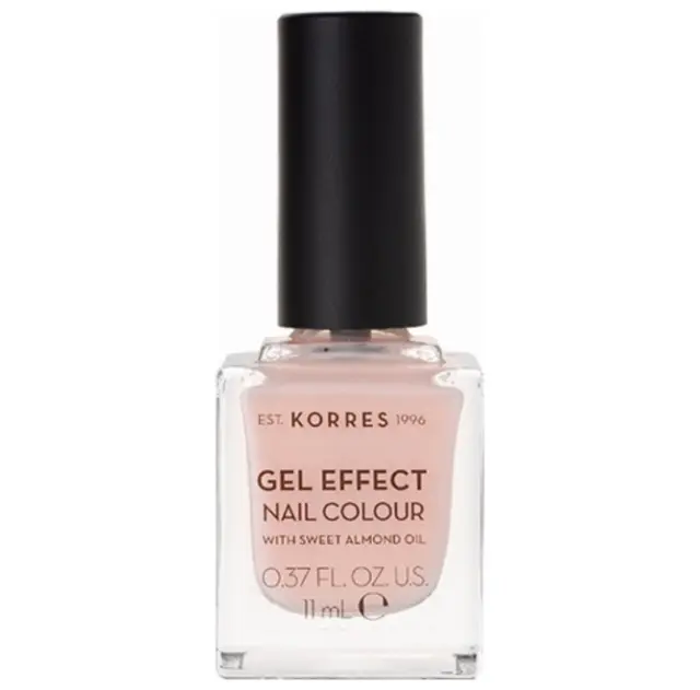KORRES Gel Effect Nail Colour Peony Pink No 4 11ml 2